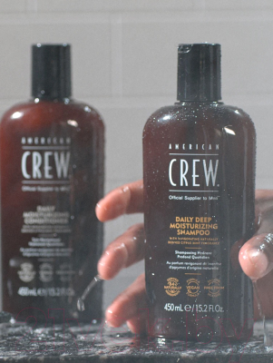 Шампунь для волос American Crew Daily Moisturizing Shampoo для ежедневного ухода (450мл)