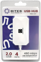 USB-хаб 5bites HB24-207WH (белый) - 