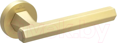 Ручка дверная Cebi Thor PC35 (матовое золото полимер)
