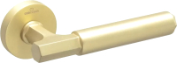 Ручка дверная Cebi Iris PC35 (матовое золото полимер) - 