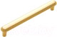 Ручка для мебели Cebi Nola A1102 PC35 (160мм, матовое золото полимер) - 