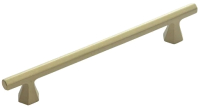 Ручка для мебели Cebi Thor A1108 PC35 (160мм, матовое золото полимер) - 