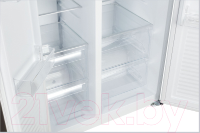 Холодильник с морозильником Korting KNFS 93535 GN