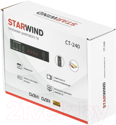 Тюнер цифрового телевидения StarWind CT-240