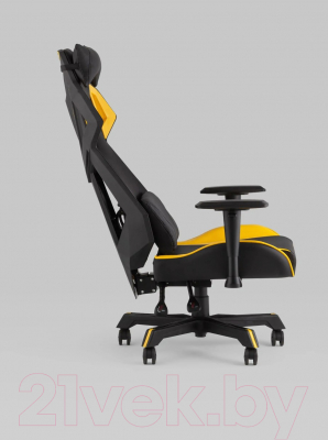 Кресло геймерское TopChairs Рэтчэт GMP-001-1 (желтый)