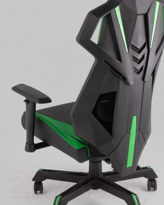 Кресло геймерское TopChairs Рэтчэт GMP-001-1 (зеленый)