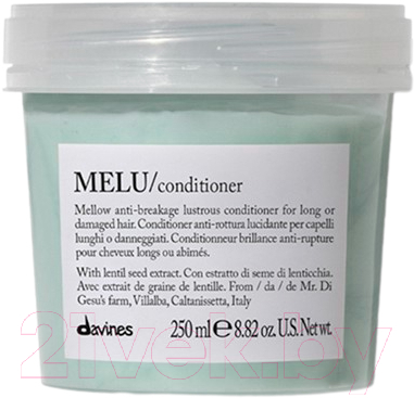 Кондиционер для волос Davines Melu Conditioner Для предотвращения ломкости волос (250мл)
