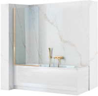 

Стеклянная шторка для ванны, Elegant / REA-W5601
