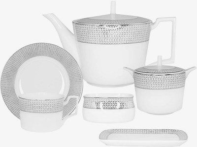 

Чайный набор, Севилья серебро 145-553