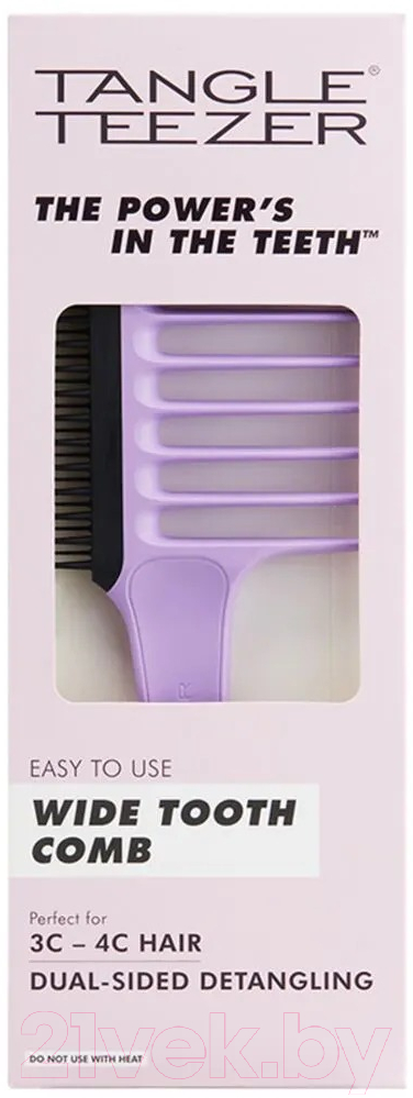 Расческа Tangle Teezer Wide Tooth Comb Purple Passion