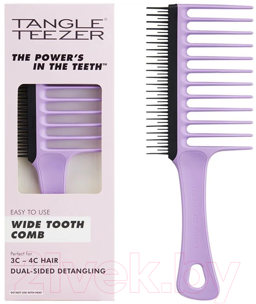 Расческа Tangle Teezer Wide Tooth Comb Purple Passion