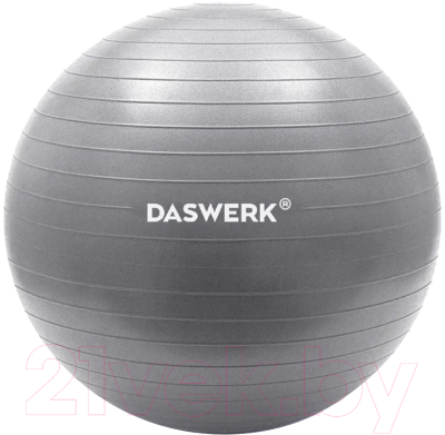 Гимнастический мяч Daswerk 680014 (серебристый)