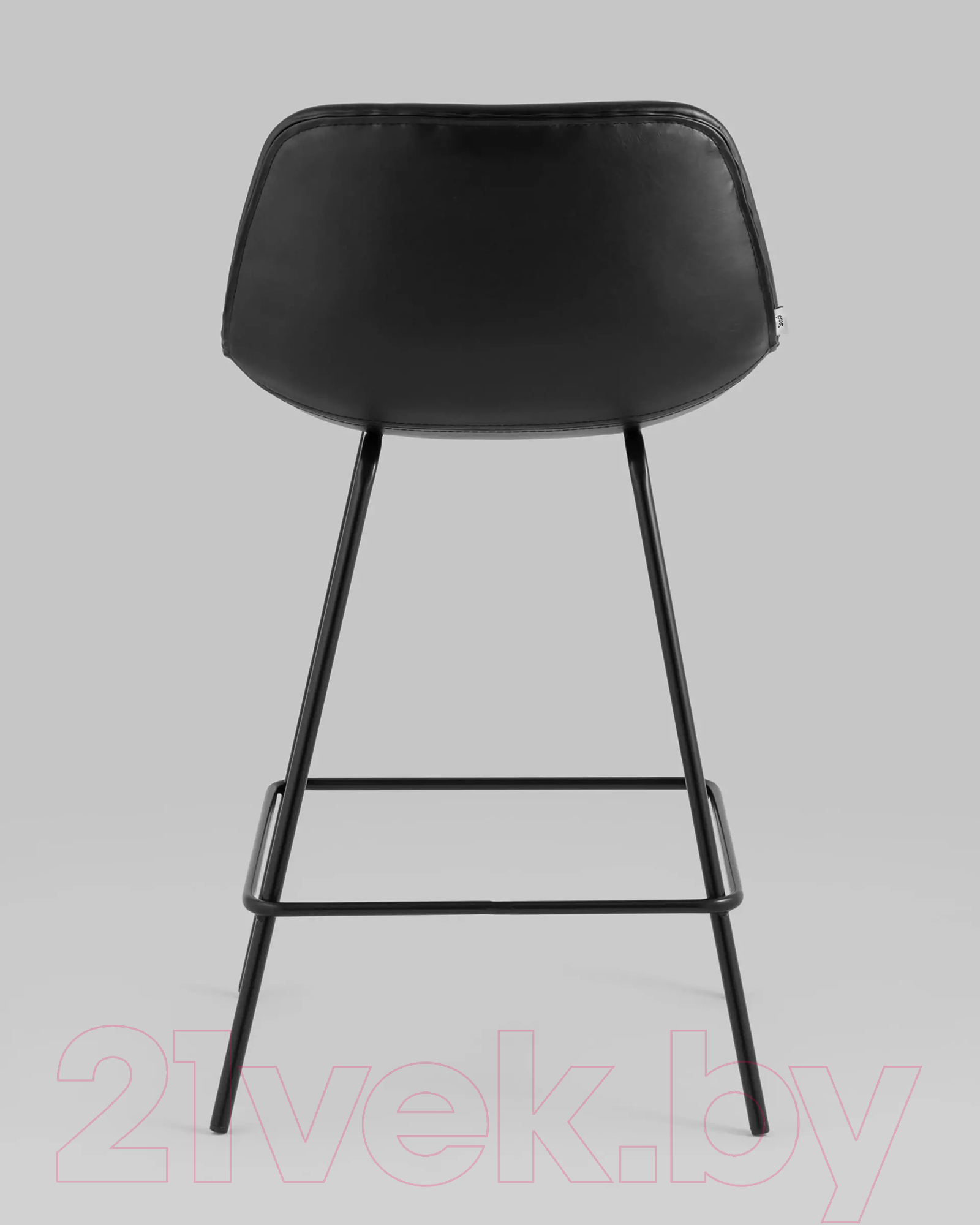 Стул барный Stool Group Деймон полубарный / AV 463-Pb-08(PP) (экокожа черный) — фото 4
