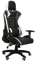 Кресло геймерское King Style Hype RT-6023 (экокожа черно-белый) - 