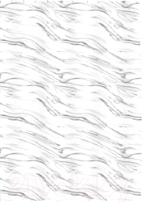 Шторка-занавеска для ванны Arya Marble 8680943228987 (180x180, белый)