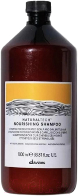 Шампунь для волос Davines Natural Tech Nourishing Shampoo питательный (1л)