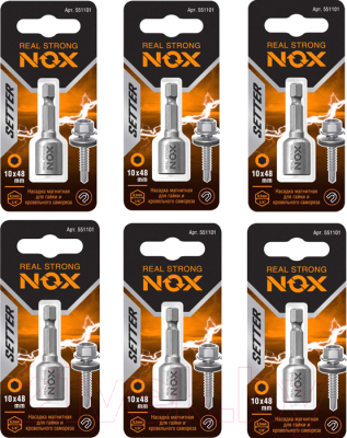 Набор ключей Nox 551101.21 (6x1шт)