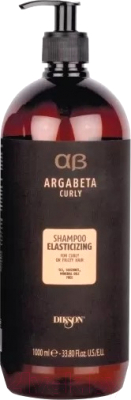 Шампунь для волос Dikson Argabeta Curly Shampoo Elasticizing для кудрявых волос (1л)