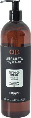 Шампунь для волос Dikson Argabeta VegKeratin Serum для ослабл. и химич. обработан. волос (500мл)
