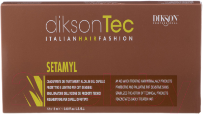 Ампулы для волос Dikson Setamyl При любой щелочной обработке волос (12x12мл)
