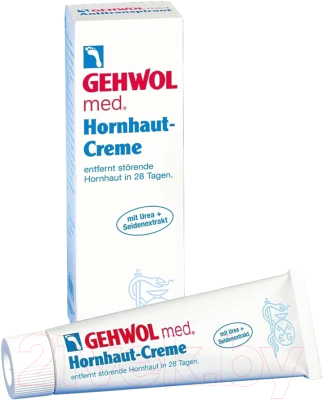 Крем для ног Gehwol Med Hornhaut-Creme Для загрубевшей кожи (125мл)