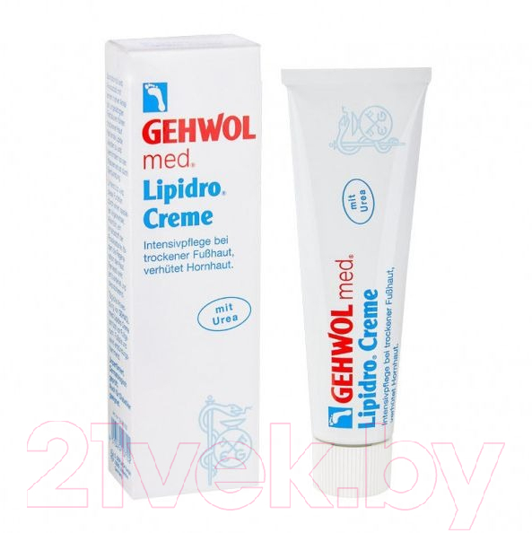 Крем для ног Gehwol Med Lipidro Cream Гидро-баланс