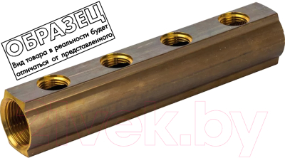 Коллектор отопления Giacomini 1 1/4"x3/4"/ 5 / R582AY005