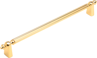 Ручка для мебели Cebi A1121 МР11 (256мм, глянцевое золото) - 