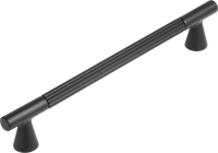 Ручка для мебели Cebi A1121 МР24 (192мм, черный) - 