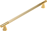 Ручка для мебели Cebi A1119 МР11 (256мм, глянцевое золото) - 