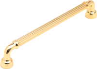 Ручка для мебели Cebi A1116 МР11 (192мм, глянцевое золото) - 