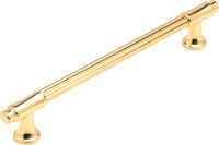 Ручка для мебели Cebi A1117 МР11 (256мм, глянцевое золото) - 
