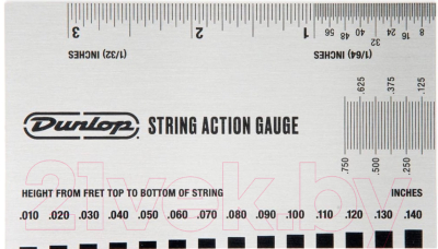 Линейка для измерения высоты струн Dunlop Manufacturing DGT04
