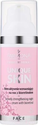 Крем для лица Farmona Professional Unique Skin Активно укрепляющий ночной с биоретинолом (50мл)