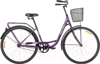Велосипед Nialanti Village 28 2024 (17, фиолетовый)