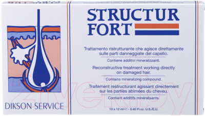 Ампулы для волос Dikson Structur Fort (10x12мл)