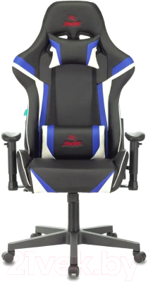 Кресло геймерское Бюрократ Zombie Z4 (черный/синий)
