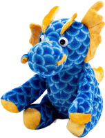 Мягкая игрушка Sima-Land Дракон / 9473129 (синий) - 