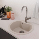 Миниатюра изображения товара Мойка кухонная Mixline ML-GM09 551801 (белый)