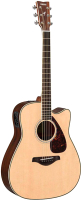 Электроакустическая гитара Yamaha FGX-830CNT - 