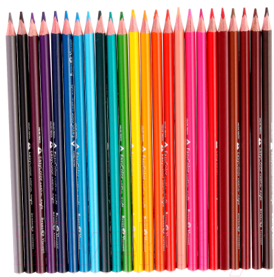 Набор цветных карандашей Bruno Visconti EasyColor / 30-0031 (24цв)