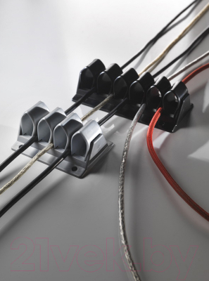 Кабельный органайзер ASA Plastici Cable Grip 1001000003 (6 петель, белый)
