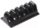 Кабельный органайзер ASA Plastici Cable Grip 1001000001 (6 петель, черный) - 