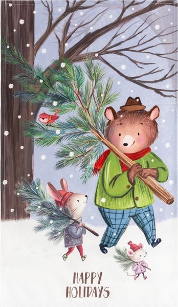 Полотенце Этель Happy Holidays / 7182021