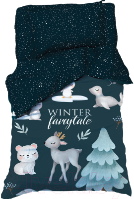 Комплект постельного белья Этель Winter Fairytale 1.5сп / 7655003