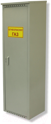 Шкаф для газового баллона Петромаш 1.4м slkptr1814 (1x50л, серый)