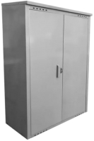 Шкаф для газового баллона Петромаш 1.4м slkptr2714 (2x50л, серый) - 