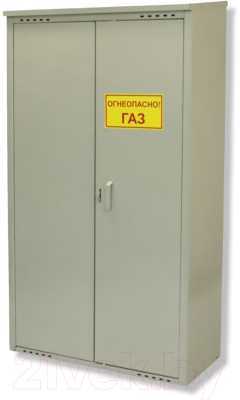 Шкаф для газового баллона Петромаш 1.4м slkptr2714 (2x50л, серый)