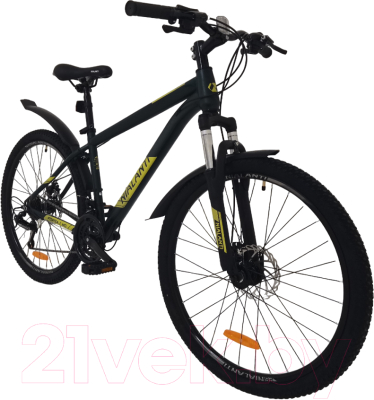 Велосипед Nialanti ForsaJ MD 26 2024 (13.5, зеленый матовый)