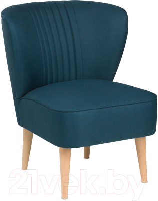 Кресло мягкое Mio Tesoro Унельма (Malmo 81 Turquoise)